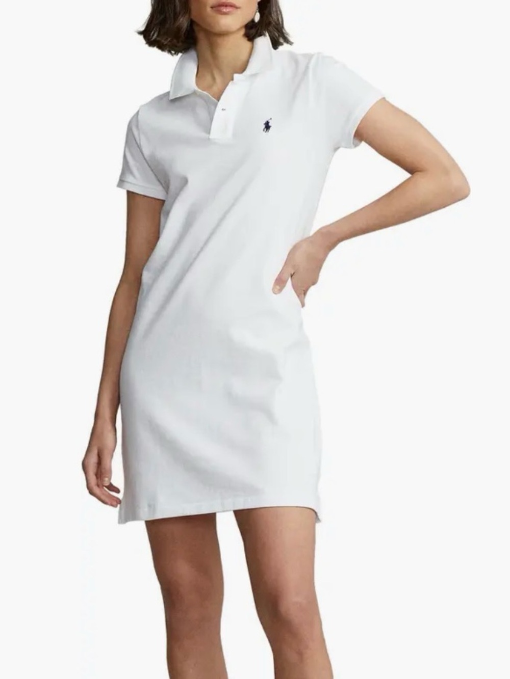 Ralph Lauren White Polo Dress